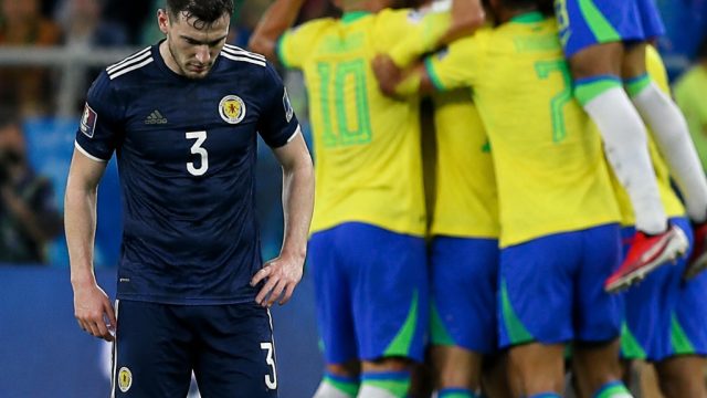 Scotland's World Cup Hopes Dwindle After Brazil's Dominant Victory | grup world cup 2018, ninja spin